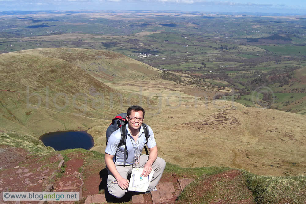 Brecon Beacons - At the top of Corn Du